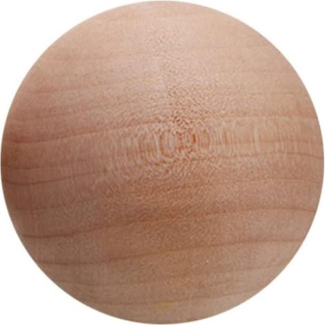 Bouchon conique pour bouteille - boule - liège/bois - 50mm (1/5)