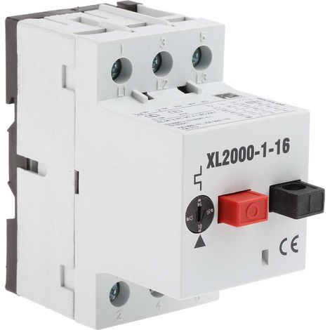 Rs Pro – Disjoncteur moteur 10A – 16A – 2 pôles – Tension de contrôle 10-16A – Série XL2000 – Protection moteur (1/4)