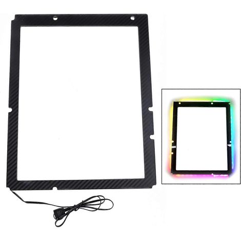 Carte mère - ATX ITX MATX RGB - Plaque arrière rétroéclairée ARGB 5V 3 broches - Format ATX large (1/4)
