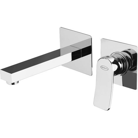 Rubinetto miscelatore lavabo a muro Tank di Jacuzzi Rubinetteria 0TN00497JA00 (1/3)