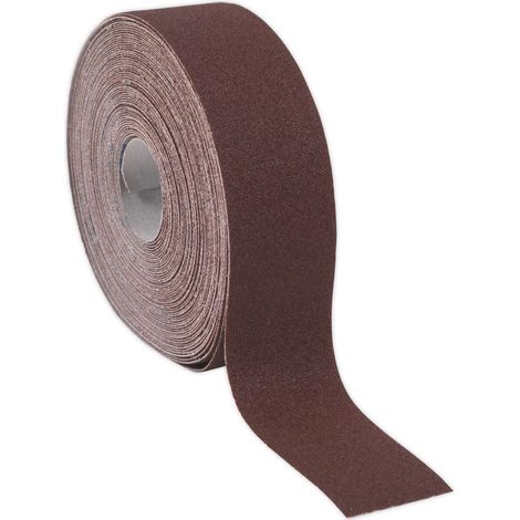 Sealey Emery Roll Brown 50mm x 50m 120Grit ERB5050120 (1/2)