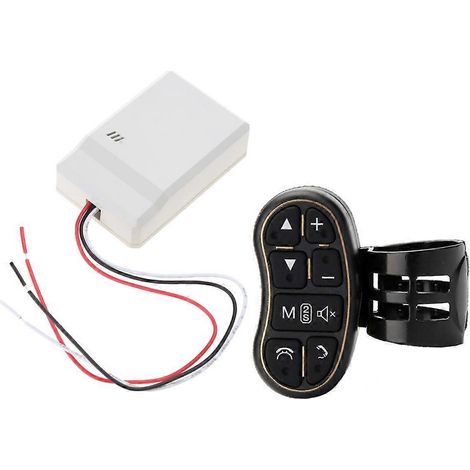 Commande au volant universelle multifonctions pour voiture, avec câble filaire, GPS et lecteur DVD. (1/5)