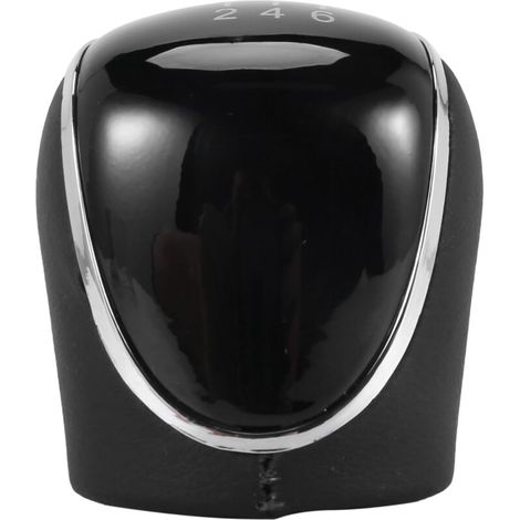 Leva del cambio in pelle PU a 6 velocità compatibile con Mondeo IV, C-MAX, Transit, Focus MK3, MK4 (1/4)