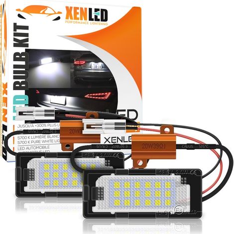 Pack LED plaque arrière GOLF 5 / 6 PLUS 1KP, PASSAT 3C 2011, TOURAN GP2, TOUAREG II, POLO 6R (1/5)