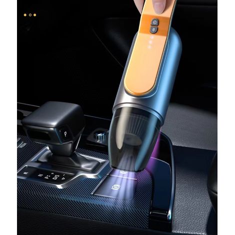 Orange Home Dust Rechargeable High Power Cordless Handheld Vacuum Cleaner (1/5)