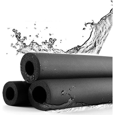 Isolation de Tuyau Mousse Isolante pour tuyaux 180cm Longueur 16mm  Diamètre, Tube Isolant pour poignée, de cuivre(ID 16mm x 9mm x 1.8m)