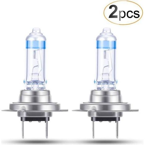 2X H7 Ampoules Xénon 12V 55W Super Brillant, Phares Voiture Ampoules Auto Moto Nouvelle Version Feux de Croisement (1/5)