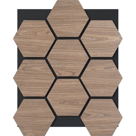 Akustikwandpaneele, 4er-Pack, 81 x 66 cm, schallabsorbierend