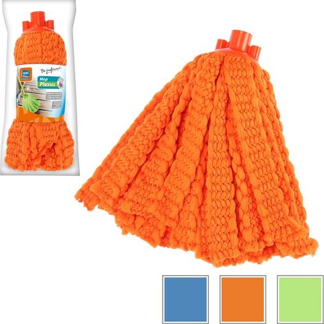 Cabezal de fregona fabricado con microfibra plexus muy suave. (1/5)