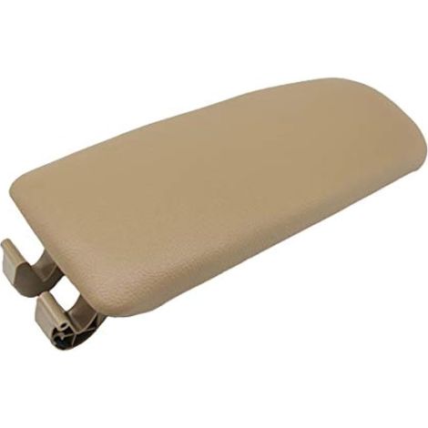 Couvercle de repose-pieds beige, boîte de rangement pour console centrale, accoudoir pour Audi A4 B6 B7 2002-2007 (1/4)