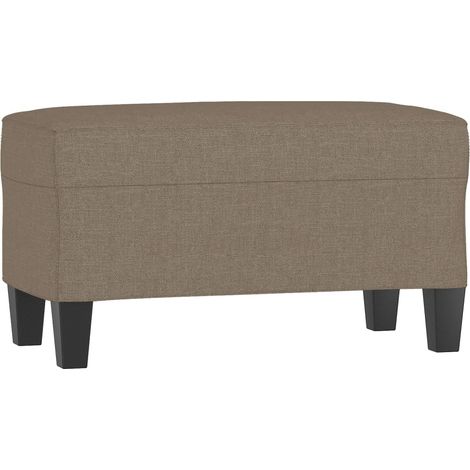 Banc d'entrée - Banc intérieur Taupe 70x35x41 cm Tissu fr9456 - Maison La Vie (1/5)