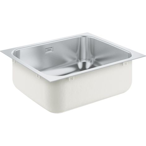 Grohe K200 Edelstahl Einbauspüle Küche 53x45 cm (1/2)
