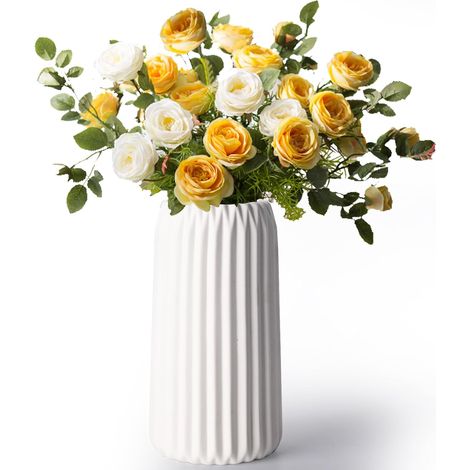 Vases Fleur Petit Vase Decoration Maison Vase Céramique de Style Nordique, Décoration Salon de Style Minimaliste bohémien Moderne (1/5)