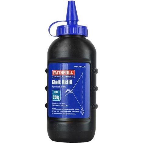 Faithfull 8266-1 Chalk Powder Blue 250g FAICPBLUE