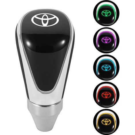 Gear shift knob with LED lighting, universal for manual and automatic transmissions, Mazda Crystal design, available individually.