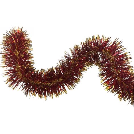 Weihnachtsdekoration Rolly, Strukturfarbe Gold, Rot