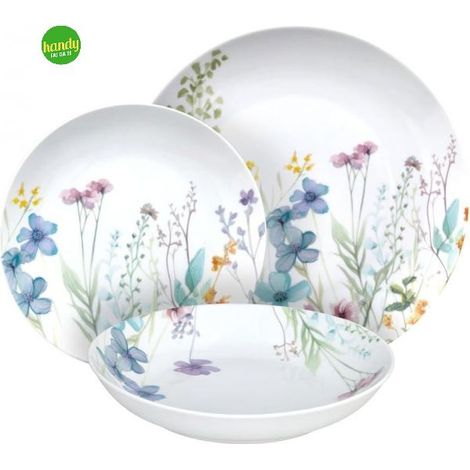 TOGNANA Servizio Di Piatti Florenne Multicolor 18 Pezzi (1/5)