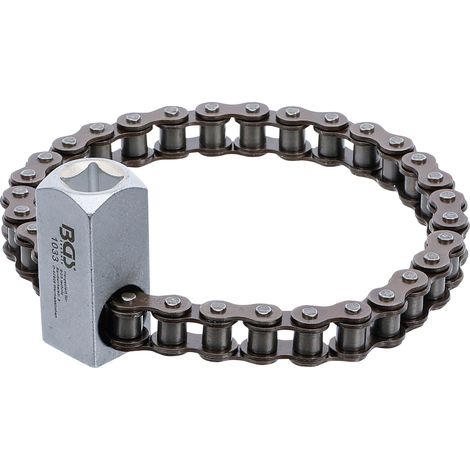 Llave de cadena para filtros de aceite Ø 65 - 115 mm (1/4)