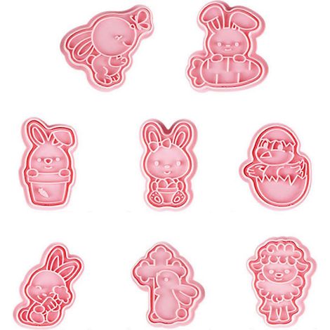 emporte-pièces en plastique pour biscuits, parfaits pour les enfants. (1/5)