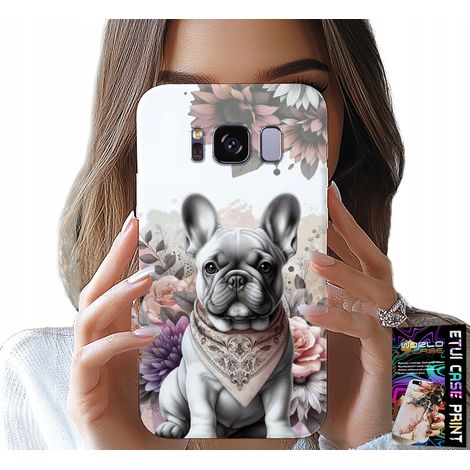 Custodia per Samsung Galaxy S8 - bulldog bulldog cani razze canine retro (1/5)
