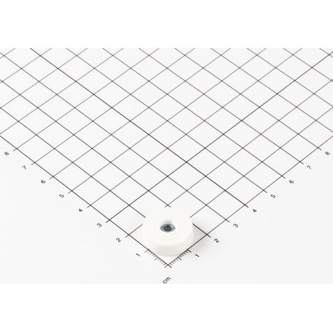 Magna-C Gummiertes Magnetsystem Ø18x6mm mit zylindrischer Senkung (1/4)