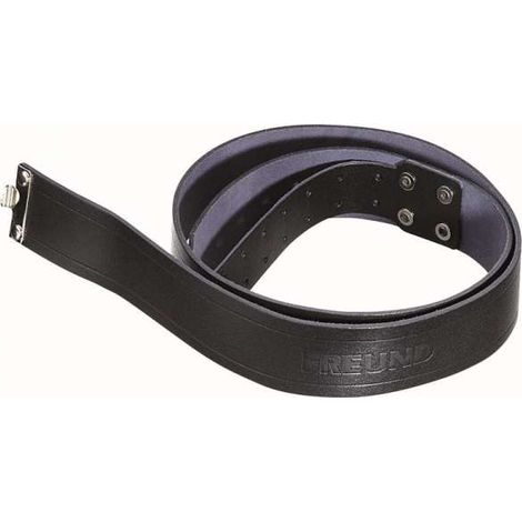 FREUND Lederkoppel STANDARD-Qualität, mit Logoprägung, Bundweite 900mm, Länge 1000mm 06000901