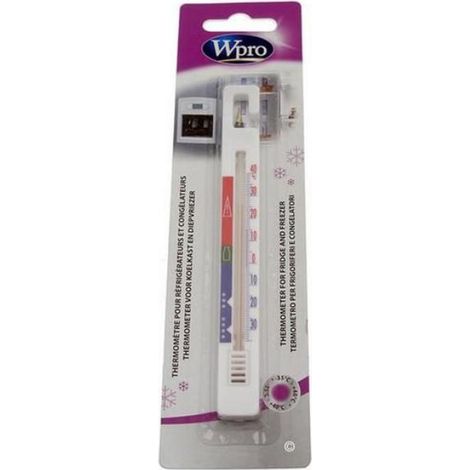 Thermometre Refrigerateur Congeleur - Affichage Numerique LCD - Plage -50 a +70 °C - Precis a ±1 °C - Fixation Magnetique et Adhesif - 1 Piece (1/2)