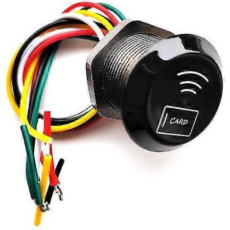 Mini lecteur de cartes RFID étanche à courte portée, prend en charge l'interface Wiegand 26/34, adapté aux systèmes de contrôle d'accès, 13,56 MHz. (1/4)