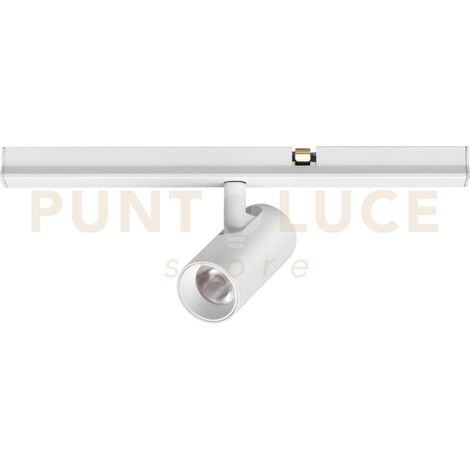 Ideal Lux Faretto Stick 1 luce LED integrato bianco metallo