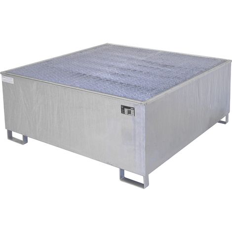 eurokraft pro, Cuve de rétention en acier avec insert en PE, (1/3)