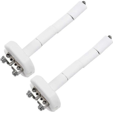 Deux sondes thermocouples en céramique de type K compatibles avec les fours à moufle, plage de température élevée de 0 à 1300 °C, dimensions 2,5 x 100 mm. (1/5)