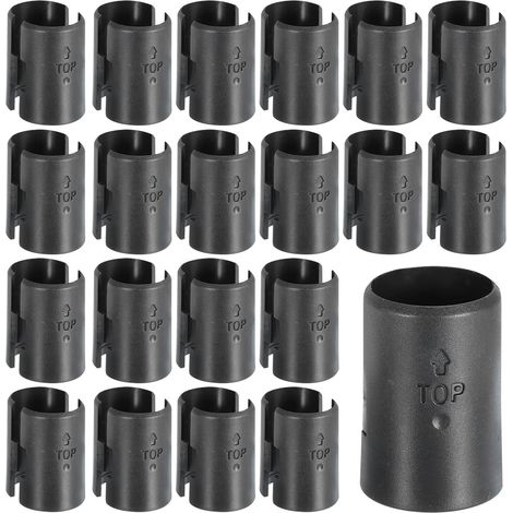 100 pièces 50 paires Attaches de tablette en fil 1 pouce 25 mm (1/5)