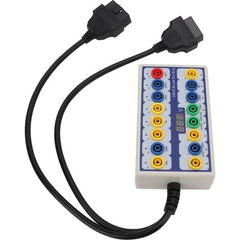 Boîtier de Détection OBD2 avec Câble de Diagnostic Universel pour Transmission de Signal Automobile (1/5)