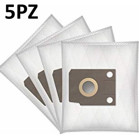 5PZ SACCHETTI aspirapolvere MICROFIBRA HOOVER SENSOTRONIC ALPINA ARIA