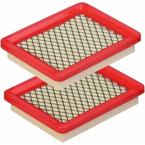 Lot de 2 filtres à air 951-15245 de rechange compatibles avec Craftsman MTD 159cc 1X65CUA 6X65MU 196cc 5X70MU 6X70MU 7X70JUA OHV Moteur Tondeuse à Gazon Filtre à air (1/5)