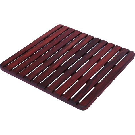 Lineabeta - Pedana doccia legno di rosa 60x60 cm (1/2)