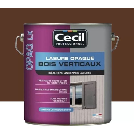 Lasure opaque Cécil OPAQ LX Terre de savane 5 L (1/3)