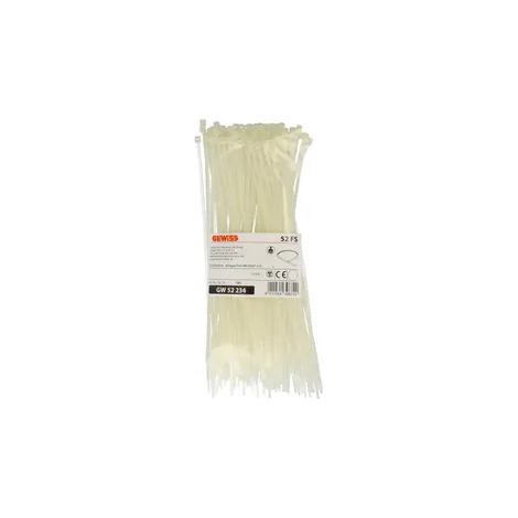 GEWISS GW52234 - Pacco di fascette standard per cablaggio 2,5X203mm, 100 pezzi
