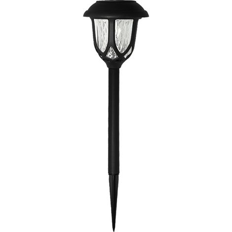 Paquet de 6 lumières de jardin solaires pelouse extérieure villa décoration de sol lumières jardin pelouse disposition paysage lumières étanche modèle chaud (1/5)