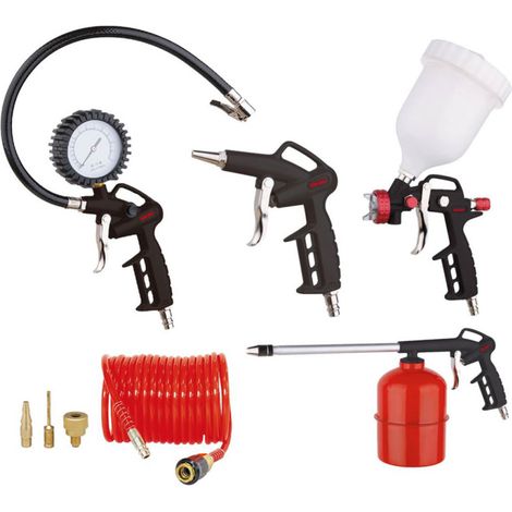 PRODIF Kit 8 Accessoires Pneumatiques 5019NH Raccord Rapide
