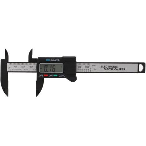DEESSE SHOP-Pied à Coulisse Numérique, Mini Outil de Mesure à Pied à Coulisse Numérique à LED, Matériau ABS Léger Facile à Utiliser, Affichage LED pour la Mesure de la Taille, Pieds à (1/5)