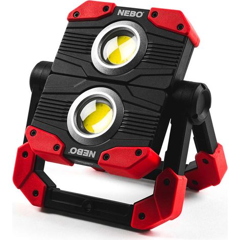 Nebo Omni 2K lampada da lavoro ricaricabile nera rossa (1/5)