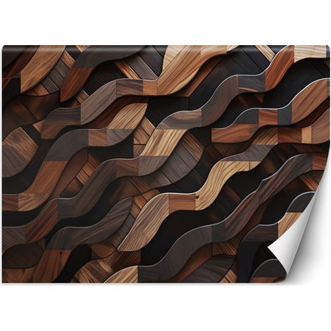 Wallpaper, Brown waves abstract 3D - 300x210 (1/5)