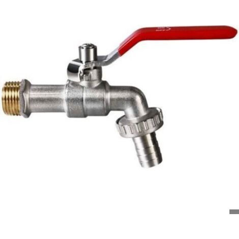 Robinet Exterieur Jardin 1/2 - Robinet Antigel -20 ℃, Résistance à Haute Température 120 ℃, Antirouille, Robinet D'arrosage à Sphè