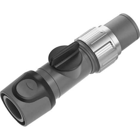 Acoplamiento rápido para jardín Stalco con válvula de 3/4” XTR S101010015