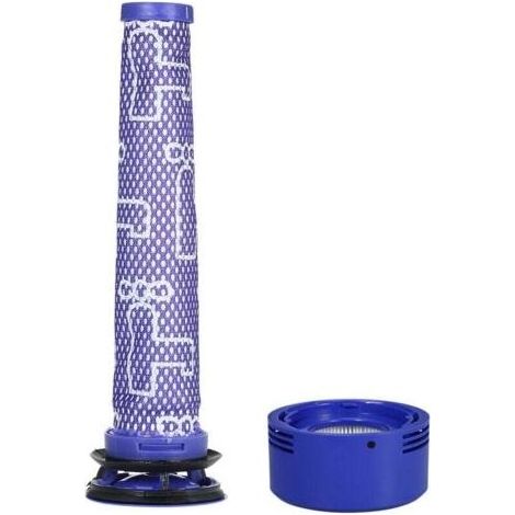 Accessoires pour aspirateur Dyson V7 V8 Ensemble de 2 pieces (filtre avant + filtre arriere) (1/4)