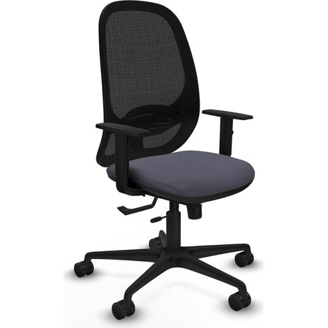 Silla oficina piqueras y crespo Cilanco negro espuma alta densidad (1/2)