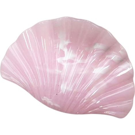Pinza para el cabello con forma de concha XL, mármol, 8,5 x 5,7 cm SP422 (1/2)