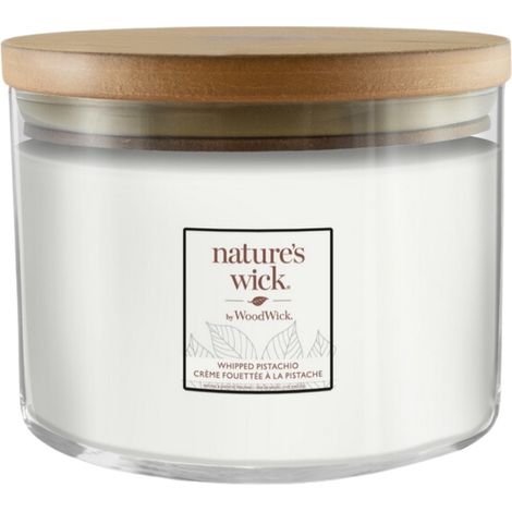 Nature's Wick by WoodWick Duftkerze „Whipped Pistacho“ 433 g (1/4)