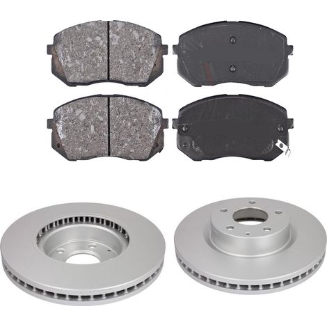KIT FRENI ANTERIORI compatibile con KIA SPORTAGE III (SL) - DISCHI + PASTIGLIE OEM: FDB4194 / 17676 /SOSTITUZIONE DIRETTA/BASSA POLVERE/SILENZIOSO (1/5)